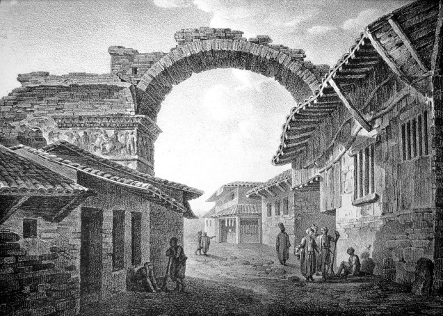 The Arch of Galerius in the Ottoman period @DR